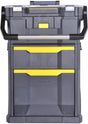 STANLEY Rollende Werkstatt – Mobiler Werkzeugkoffer mit Teleskopgriff, 560x382x764 mm