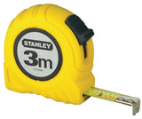STANLEY Taschenrollbandmaß 3 m – extra-starkes Band, Gürtelclip, EG II