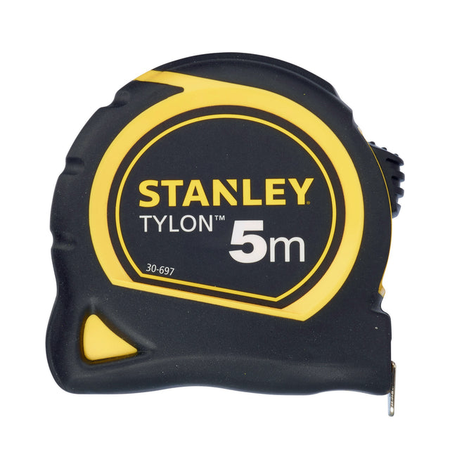 STANLEY Taschenrollbandmaß Tylon™ 5 m, 19 mm Bandbreite, EG II, Kunststoffgehäuse mit Gürtelclip