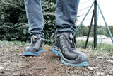 STABILUS Sicherheitsschuh ALEX LOW BLUE TWIST S3S ESD – Metallfreier Halbschuh mit Fiberglaskappe