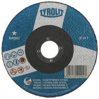 TYROLIT Trennscheibe BASIC 2in1 125 x 2,5 mm für Stahl und Edelstahl