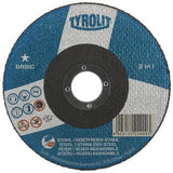 TYROLIT Trennscheibe BASIC 2in1 125 x 2,5 mm für Stahl und Edelstahl
