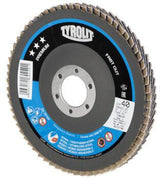 TYROLIT Fächerscheibe PREMIUM FASTCUT Ø125 mm K40 Zirkonkorund für Stahl und Edelstahl