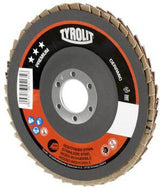 TYROLIT Fächerscheibe PREMIUM CERAMIC Ø125 mm K40 – Für Edelstahl