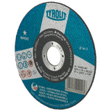TYROLIT Trennscheibe BASIC 2in1 125 x 2,5 mm für Stahl und Edelstahl