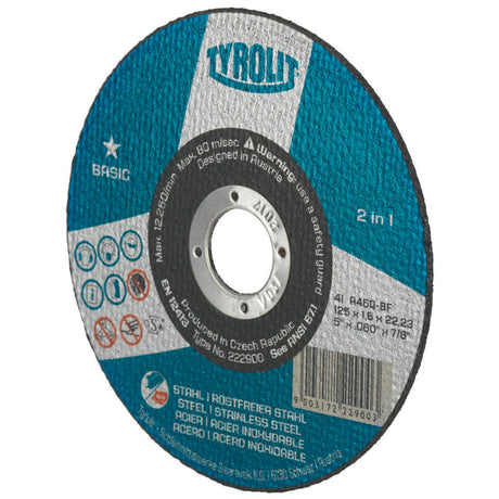TYROLIT Trennscheibe BASIC 2in1 230 x 1,9 mm für Stahl und Edelstahl