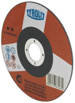 TYROLIT Trennscheibe STANDARD 125 x 1,0 mm für Edelstahl