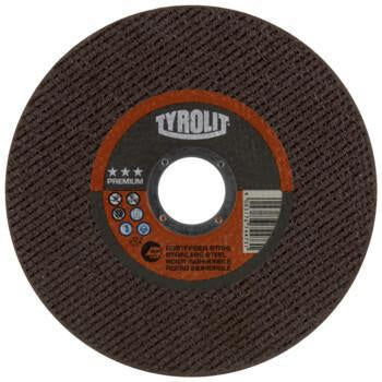 TYROLIT Trennscheibe Premium D125x1mm INOX gerade, Bohrung 22,23 mm