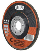 TYROLIT Schruppscheibe PREMIUM D125 x 7 mm Körnung 30 für Edelstahl