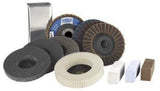 TYROLIT Polierscheibe PREMIUM CONDITIONING 125 mm coarse – 5 Stück für Stahl, Edelstahl & Aluminium