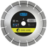 TYROLIT Diamanttrennscheibe DCU Premium 125 mm für universelle Baumaterialien