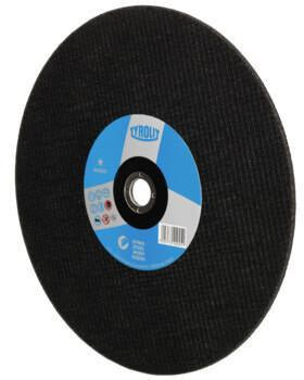 TYROLIT Trennscheibe BASIC D350x4mm ger. Bohr. 22,23mm – 10 Stück für Stahl und große Querschnitte