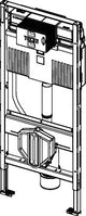 TECE WC-Modul TECEprofil Bauhöhe 1200 mm mit Uni-Spülkasten – 10 Stück
