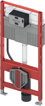 TECE WC-Modul TECEprofil Bauhöhe 1200 mm mit Uni-Spülkasten – 10 Stück