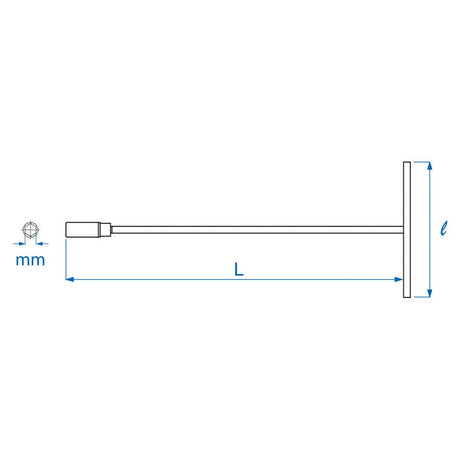 KING TONY Profi-Werkzeuge - T-Griff Zündkerzen-Gelenksteckschlüssel, magnetisch, 21 mm - 385 mm 15662115