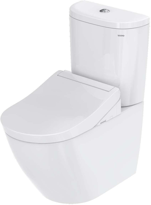 TOTO NC Stand-WC tief, randlos weiß mit TornadoFlush und CeFiONtect