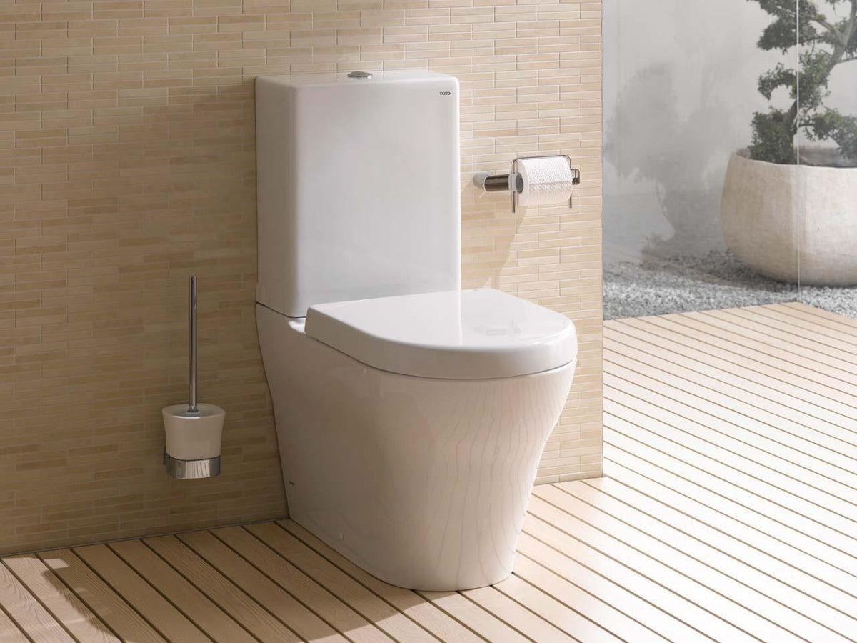 TOTO MH Stand-WC randlos weiß mit Tornado Flush und CeFiONtect Tiefspüler
