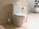 TOTO MH Stand-WC randlos weiß mit Tornado Flush und CeFiONtect Tiefspüler