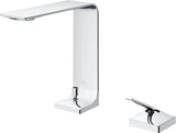 TOTO Zweiloch-Einhebel-Waschtischmischer ZL Chrom mittelhoch 174 mm mit langem Auslauf