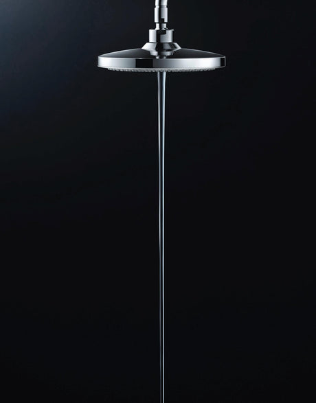 TOTO Kopfbrause rund Comfort Wave weiß/chrom – 220 mm, 2 Strahlarten, Antikalk