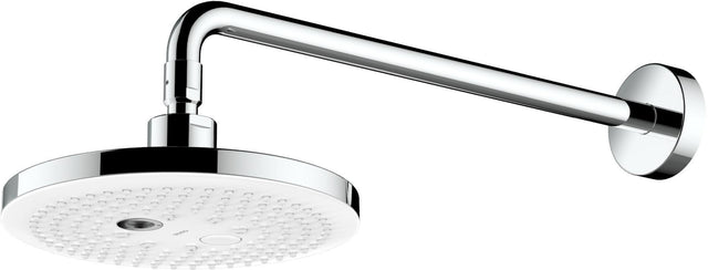TOTO DaySpa Kopfbrause mit 2 Strahlarten, rund, Wandbefestigung, weiß/chrom