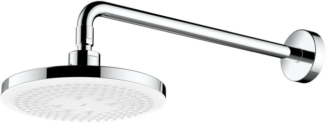 TOTO Kopfbrause rund Comfort Wave weiß/chrom – 220 mm, 2 Strahlarten, Antikalk