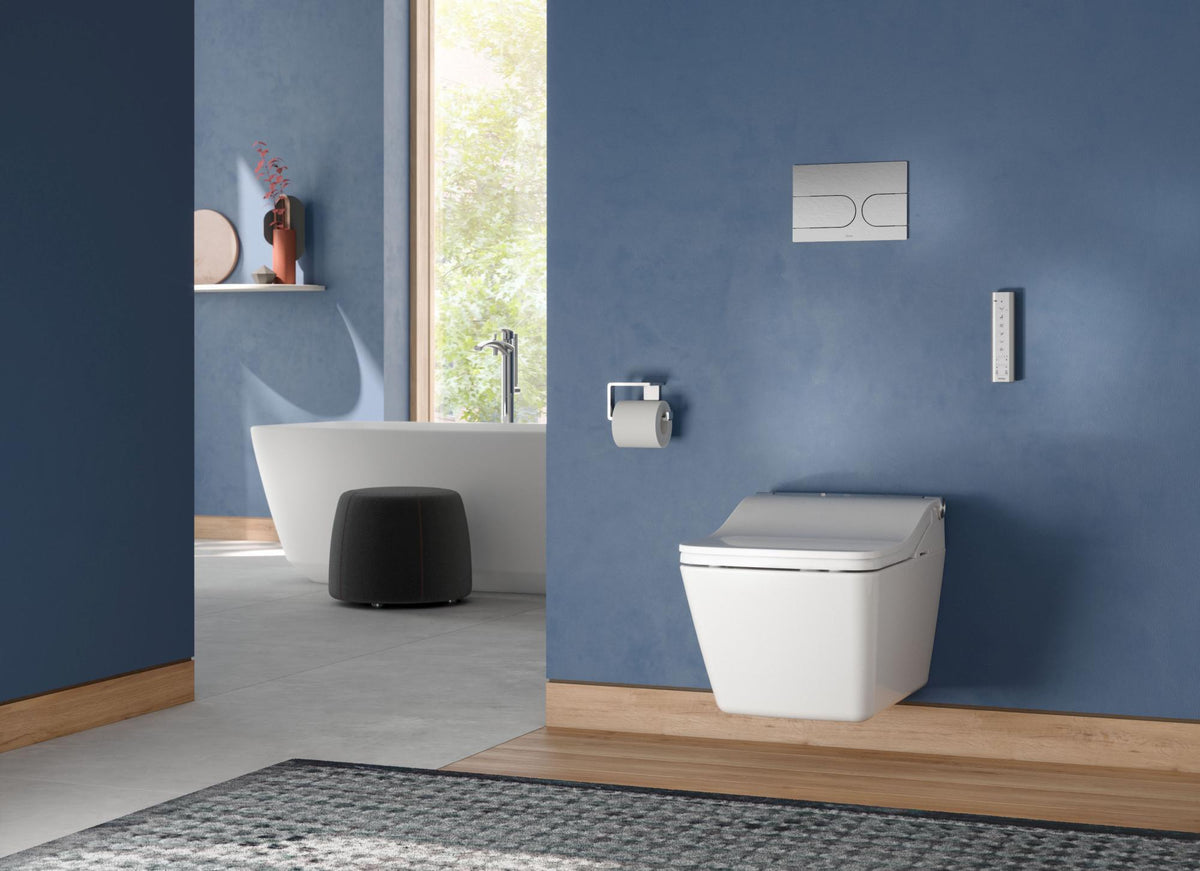 TOTO WASHLET SW Dusch-WC mit EWATER+ und Entkalkungsfunktion – Weiß