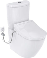 TOTO NC Stand-WC tief, randlos weiß mit TornadoFlush und CeFiONtect