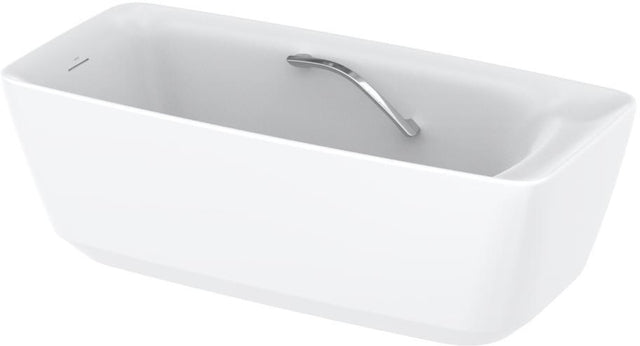 TOTO Floating Badewanne eckig freistehend mit Wannengriff Recline Comfort Galaline
