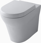 TOTO Stand-WC MH randlos weiß back-to-wall mit Tornado Flush und CeFiONtect
