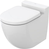 TOTO NC Stand-WC randlos weiß Back-to-Wall mit Tornado Flush Tiefspüler