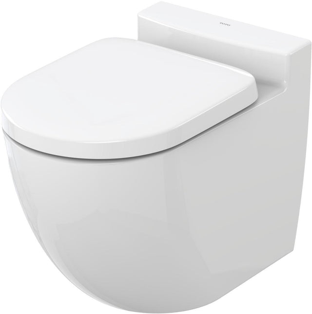 TOTO NC Stand-WC randlos weiß Back-to-Wall mit Tornado Flush Tiefspüler