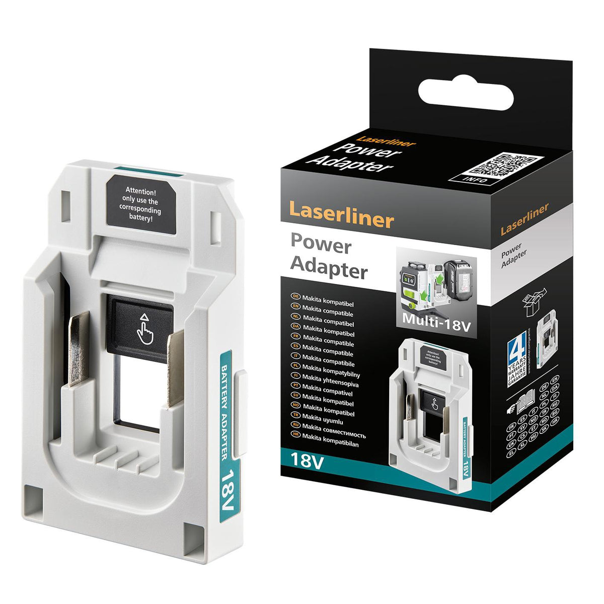 Akku-Adapter PowerAdapter Bosch Prof. von LASERLINER – 18V Kompatibilität