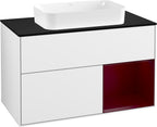 weiß / Mitteldichte Faserplatte (MDF) / F252H B 1000x603x501mm Glossy White