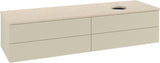 Villeroy & Boch Antao Waschtischunterschrank 1600 mm Anthrazit Matt mit LED
