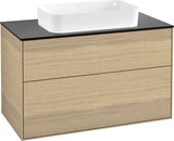 Villeroy & Boch Finion Waschtischunterschrank 1000 mm Glossy White Lack mit SoftClosing