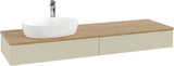 Villeroy & Boch Waschbeckenunterschrank Antao L15051 1600 mm Anthrazit Matt mit Auszugsbeleuchtung
