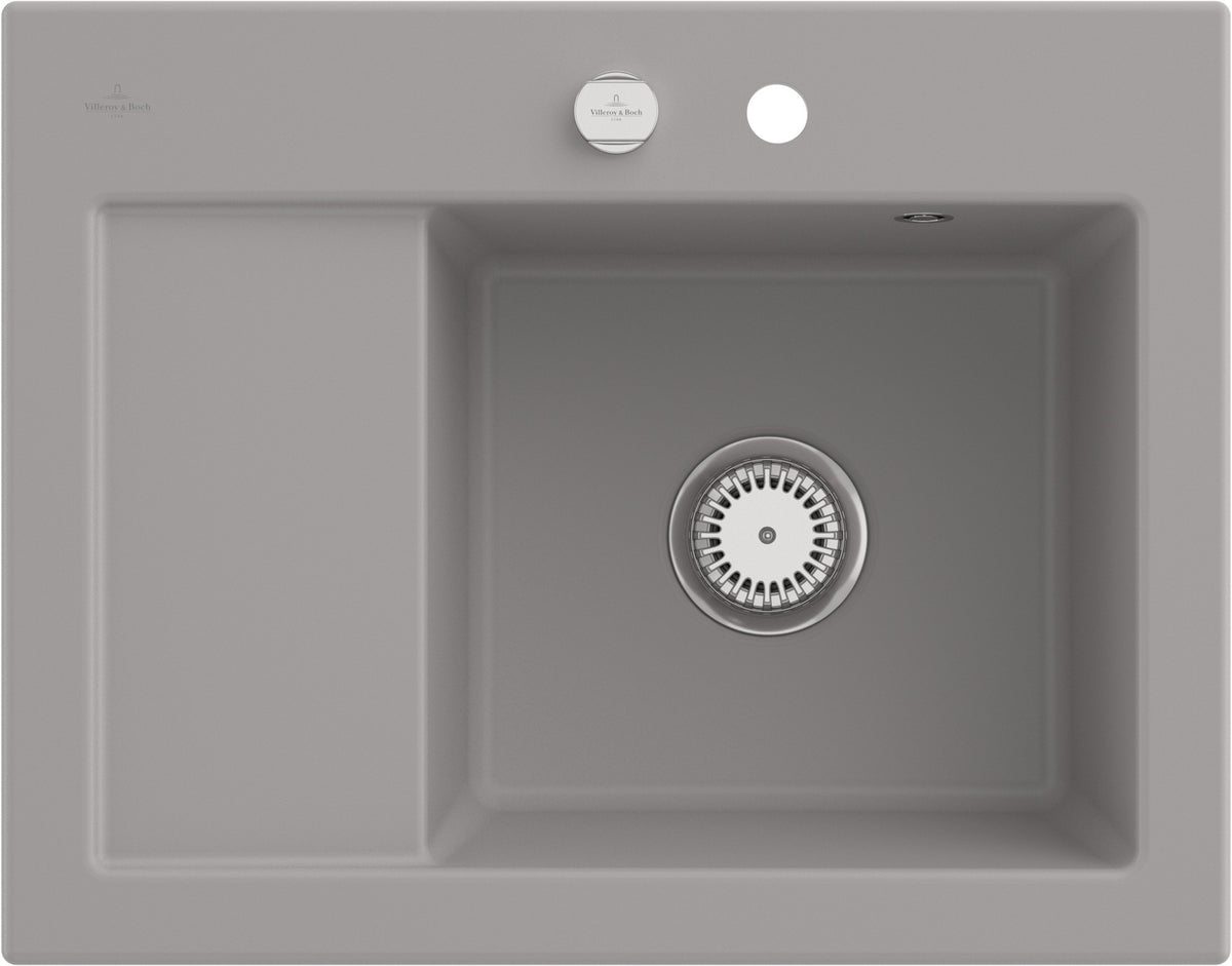 Villeroy & Boch Einbauspüle Subway 45 Compact 331301 Weiß Alpin CeramicPlus 650x510mm