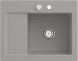 Villeroy & Boch Einbauspüle Subway 45 Compact 331301 Weiß Alpin CeramicPlus 650x510mm