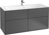 Villeroy & Boch Finion Waschtischunterschrank 1196 mm Glossy White Lacquer mit 4 Auszügen