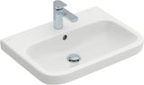 Villeroy & Boch Architectura Wandwaschbecken 650 mm Rechteck Weiß Alpin – Sanitärkeramik mit Überlauf