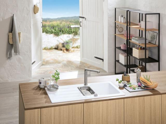 Villeroy & Boch Dampfgarschale 2/3 eckig aus Edelstahl 354 x 325 x 40 mm