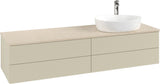 Villeroy & Boch Antao Waschtischunterschrank 1600 mm Anthrazit Matt mit LED