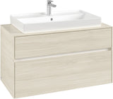 Villeroy & Boch Waschtischunterschrank Collaro C020 B0 1000 mm White Oak mit Beleuchtung