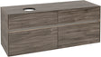 Villeroy & Boch Waschtischunterschrank Collaro C046 B0 1400 mm Stone Oak mit Beleuchtung