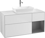 weiß / Mitteldichte Faserplatte (MDF) / G831G K 1200x603x501mm White Matt