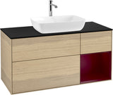 Villeroy & Boch Finion Waschbeckenunterschrank 1200 mm Glossy White Lacquer mit Beleuchtung