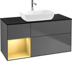 anthrazit / Mitteldichte Faserplatte (MDF) / F822H F