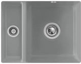 Villeroy & Boch Unterbauspüle Subway 60 XU 545x440mm Keramik Ebony CeramicPlus