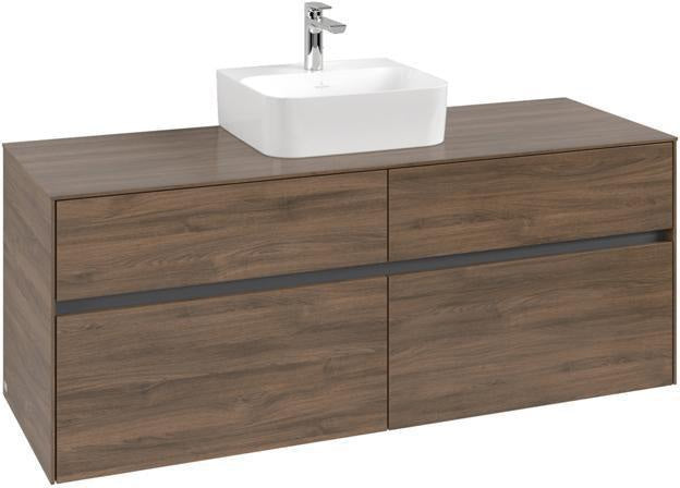 Villeroy & Boch Waschbeckenunterschrank Collaro C10000 1400 mm Arizona Oak mit SoftClosing